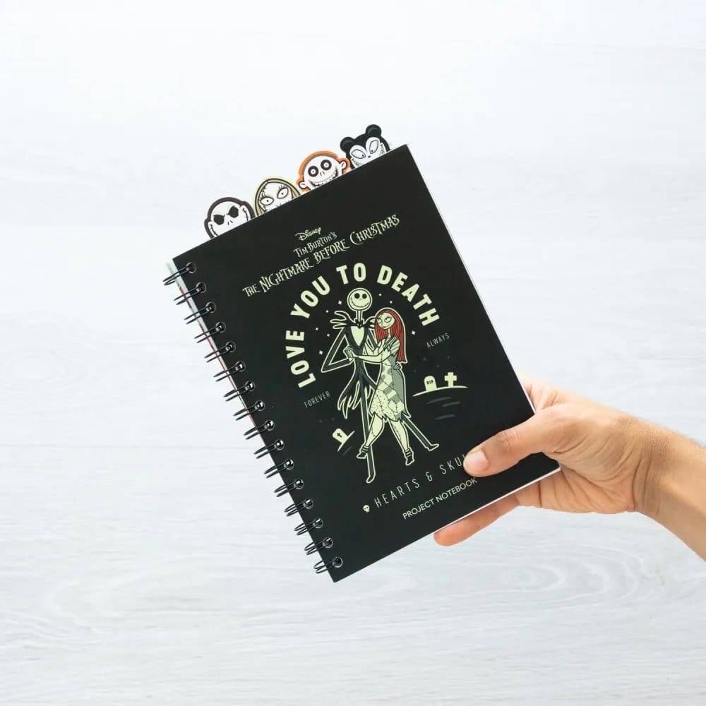 Grupo Erik Nightmare Before Christmas Projekt Notizbuch A5