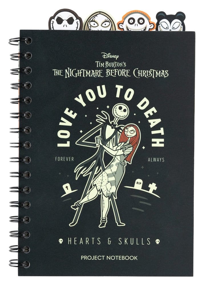 Grupo Erik Nightmare Before Christmas Projekt Notizbuch A5