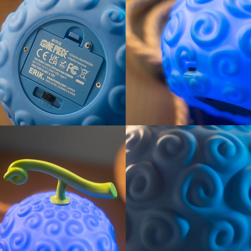 Grupo Erik One Piece Gum-Gum Fruit USB-C Mit Lampe