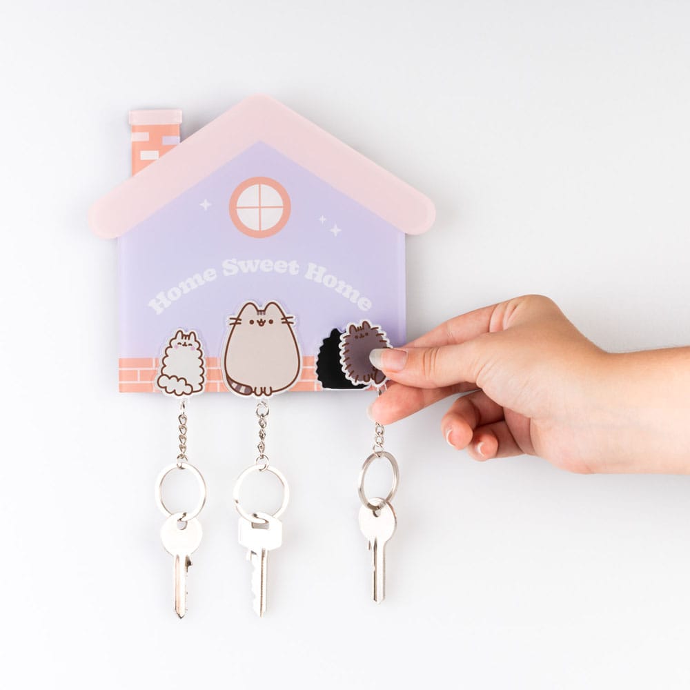 Grupo Erik Pusheen Schlüsselbrett inkl. 3 Schlüsselanhänger