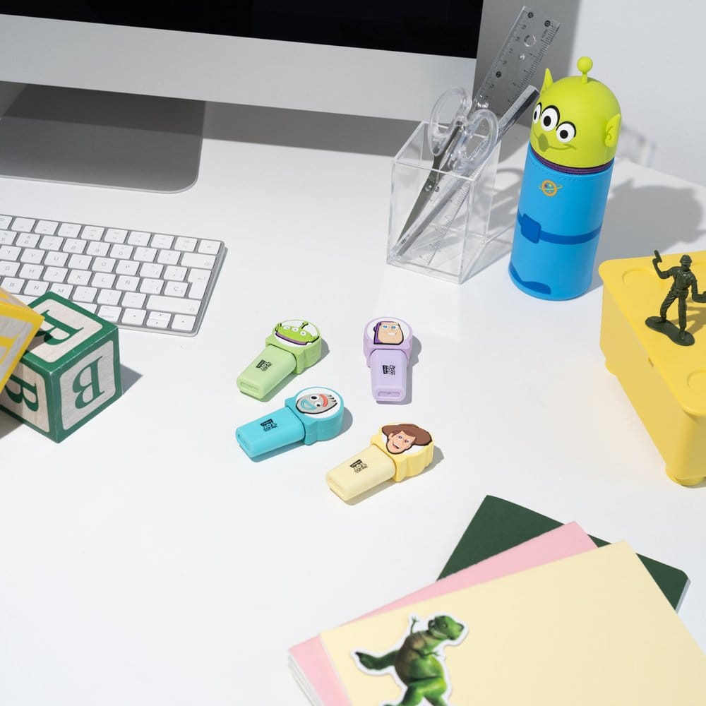Grupo Erik Toy Story Textmarker Mit Toppern 4er Set