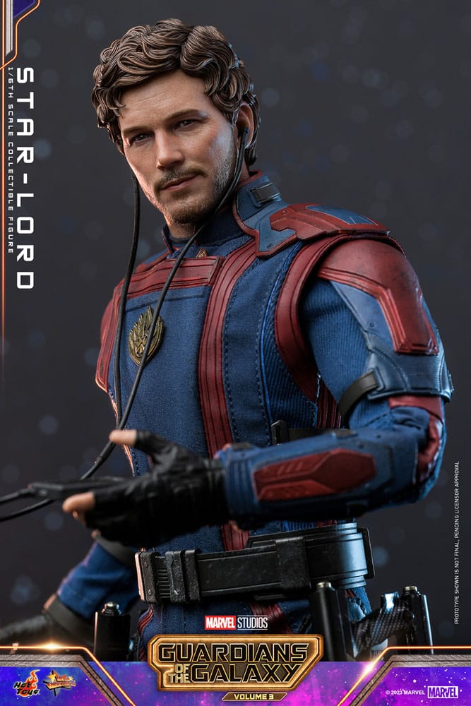 Guardians of the Galaxy Vol. 3 Movie Masterpiece Actionfigur 1/6 Star-Lord 31 cm Hot Toys
