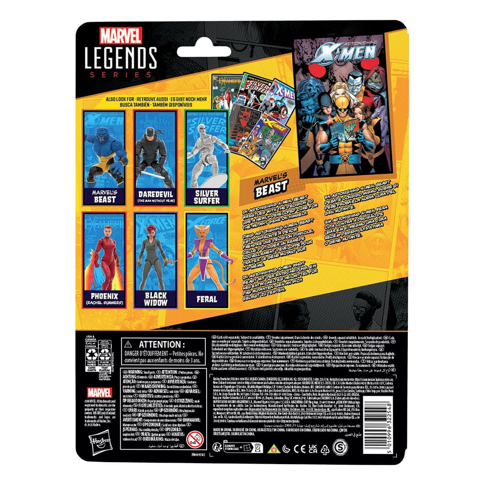Hasbro Astonishing X-Men Marvel's Beast Marvel Legends Actionfigur