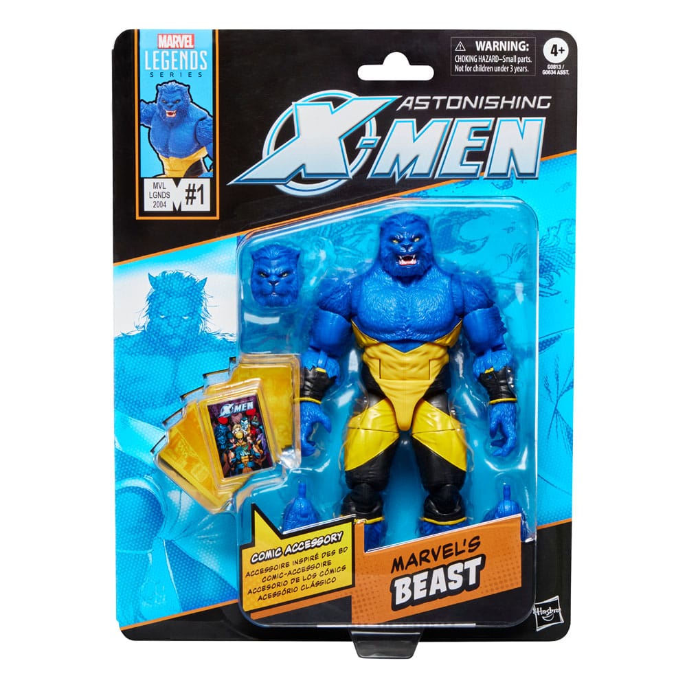 Hasbro Astonishing X-Men Marvel's Beast Marvel Legends Actionfigur