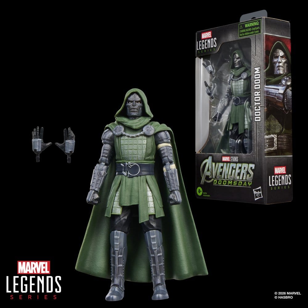 Hasbro Avengers Doomsday Marvel Legends Doctor Doom Actionfigur