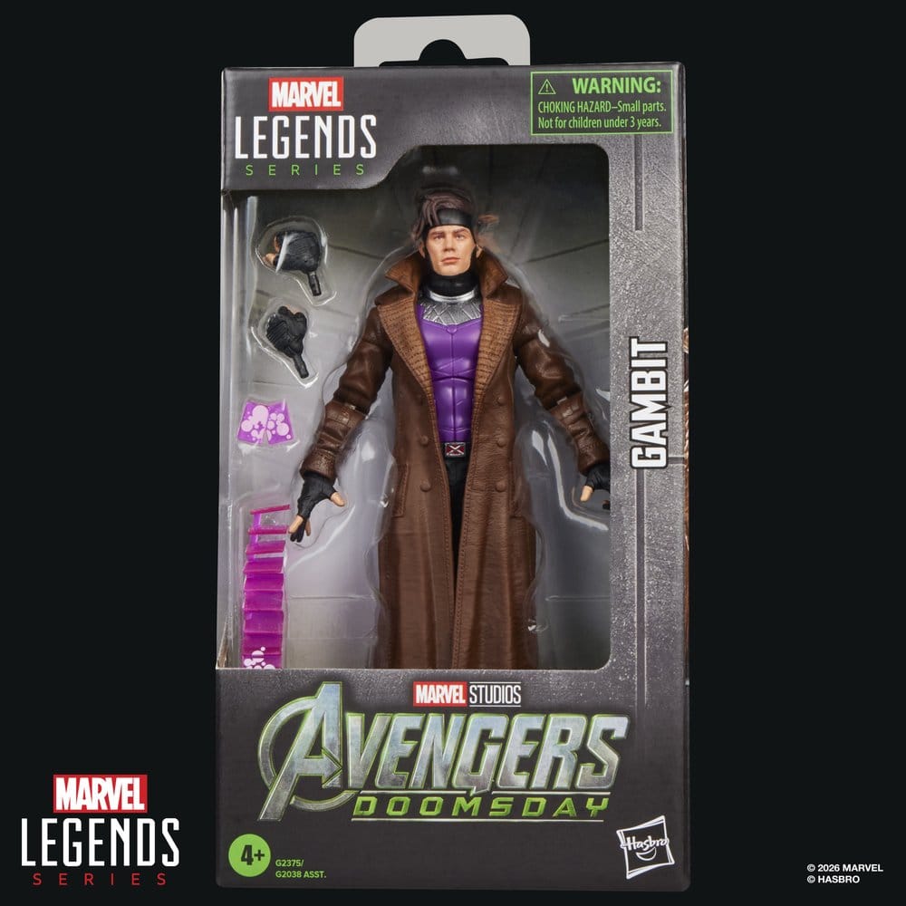 Hasbro Avengers Doomsday Marvel Legends Gambit Actionfigur
