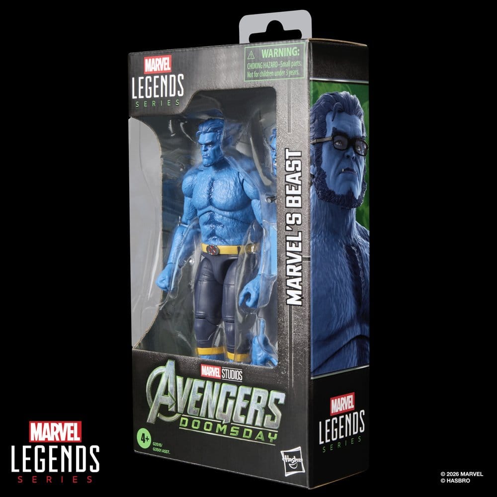 Hasbro Avengers Doomsday Marvel's Beast Marvel Legends Actionfigur