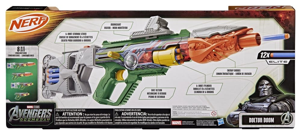 Hasbro Avengers: Doomsday NERF Dart-Blaster Doctor Doom