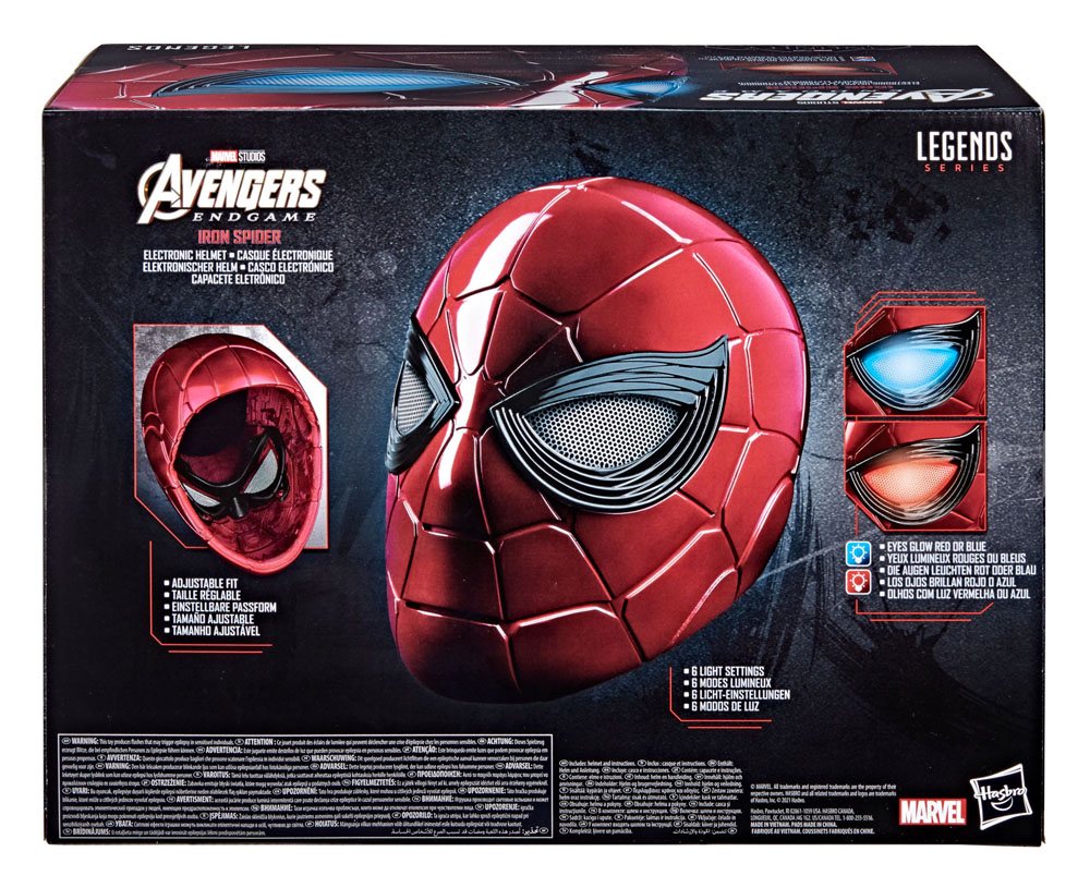 Hasbro Avengers Endgame Iron Spider Elektronischer Helm
