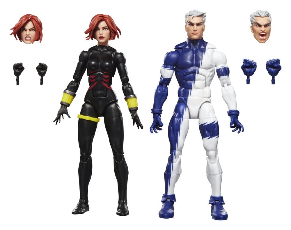 Hasbro Avengers Marvel Legends Black Widow Quicksilver 2er-Pack Actionfiguren