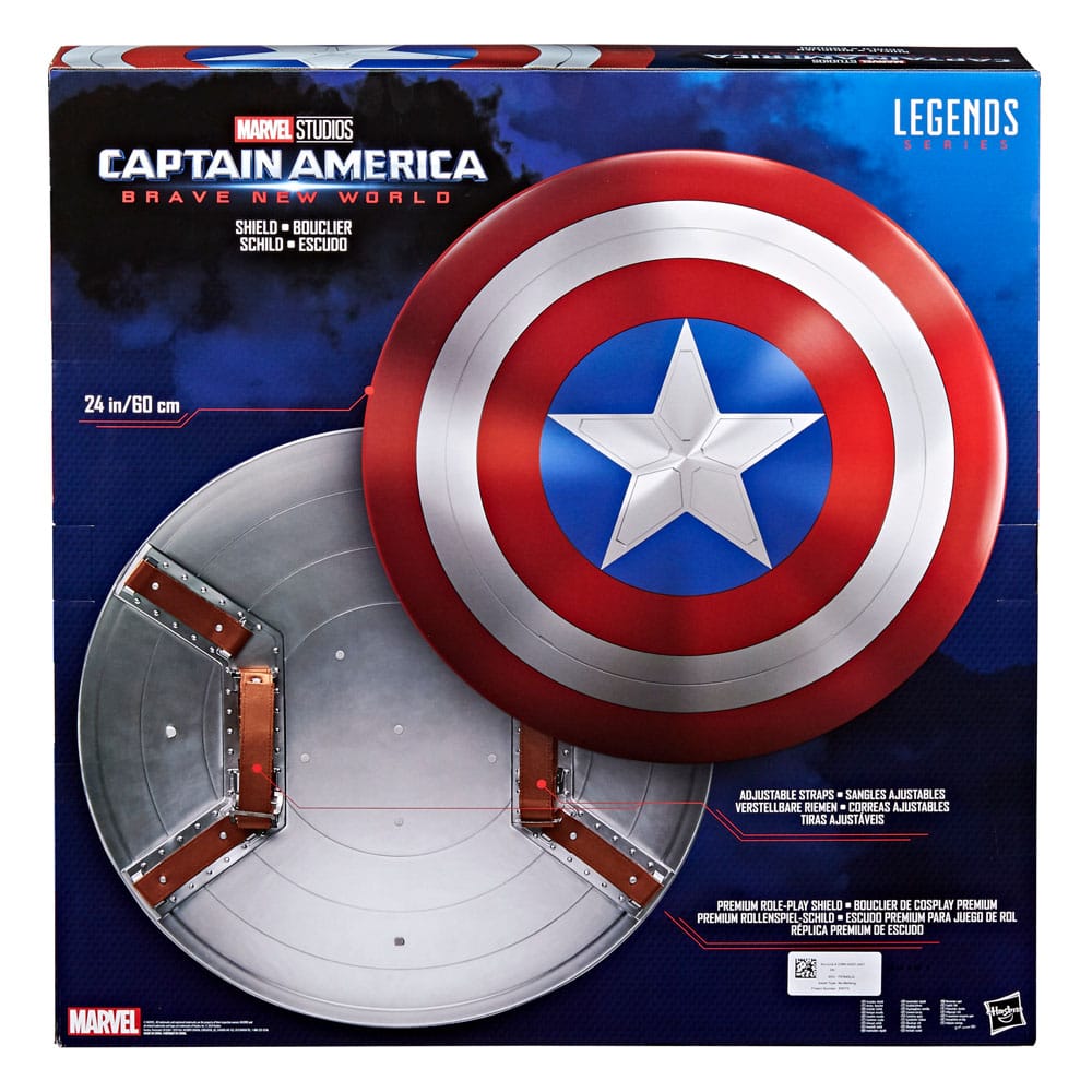 Hasbro Captain America Brave New World Premium Rollenspiel Schild
