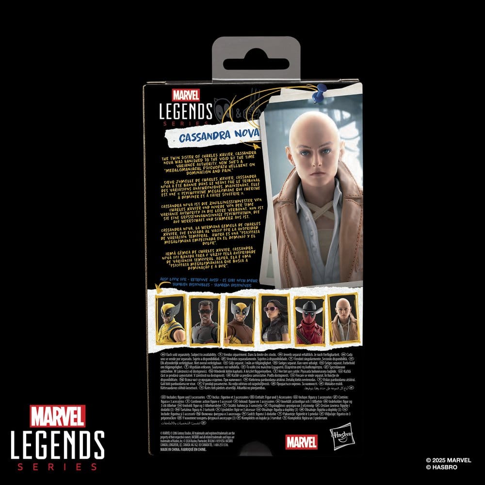 Hasbro Deadpool & Wolverine Marvel Legends Cassandra Nova Actionfigur