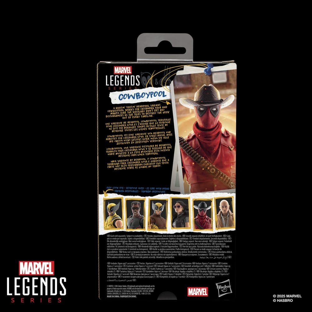 Hasbro Deadpool & Wolverine Marvel Legends Cowboypool Actionfigur