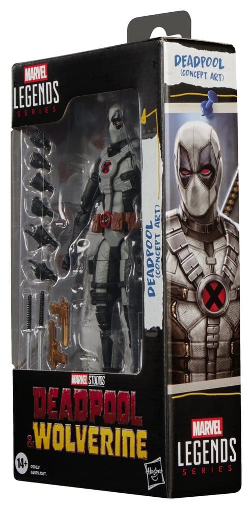 Hasbro Deadpool & Wolverine Marvel Legends Deadpool (Concept Art) Actionfigur
