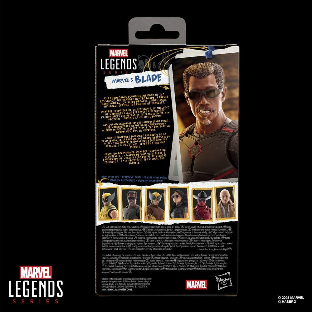 Hasbro Deadpool Wolverine Marvels Blade Actionfigur
