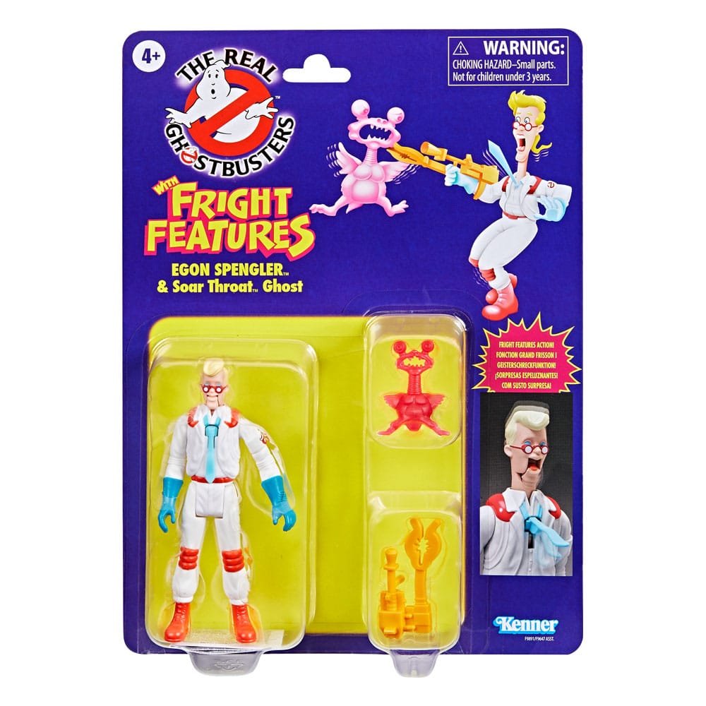 Hasbro Egon Spengler & Soar Throat Ghost The Real Ghostbusters Kenner Classics Actionfigur