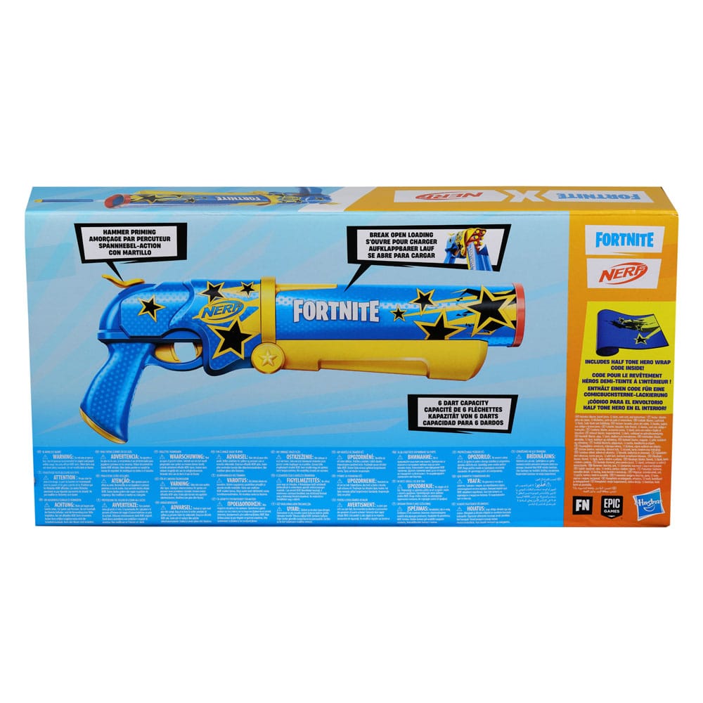 Hasbro Fortnite NERF Half Tone Hero Blaster