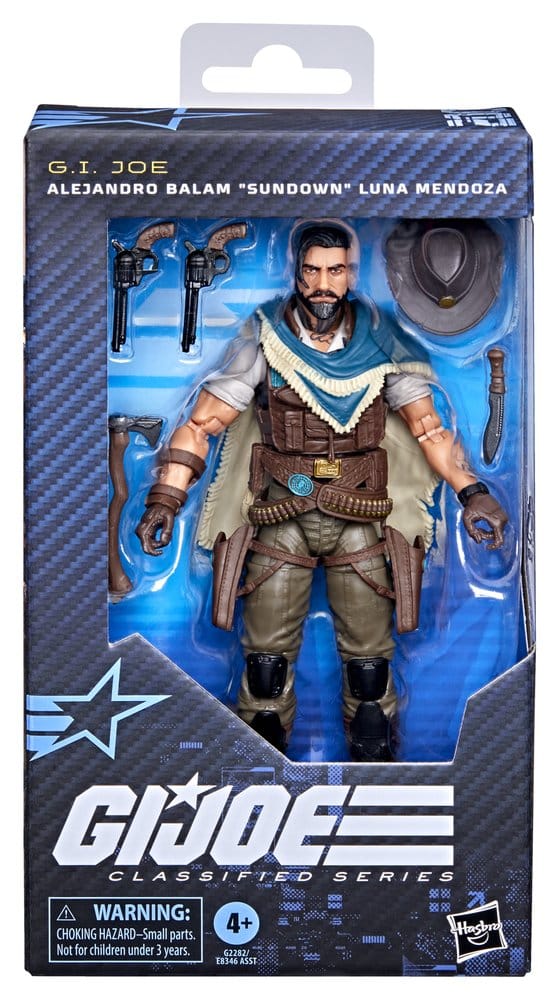Hasbro G.I. Joe Classified Series #200 Alejandro Balam Luna Mendoza Sundown Actionfigur