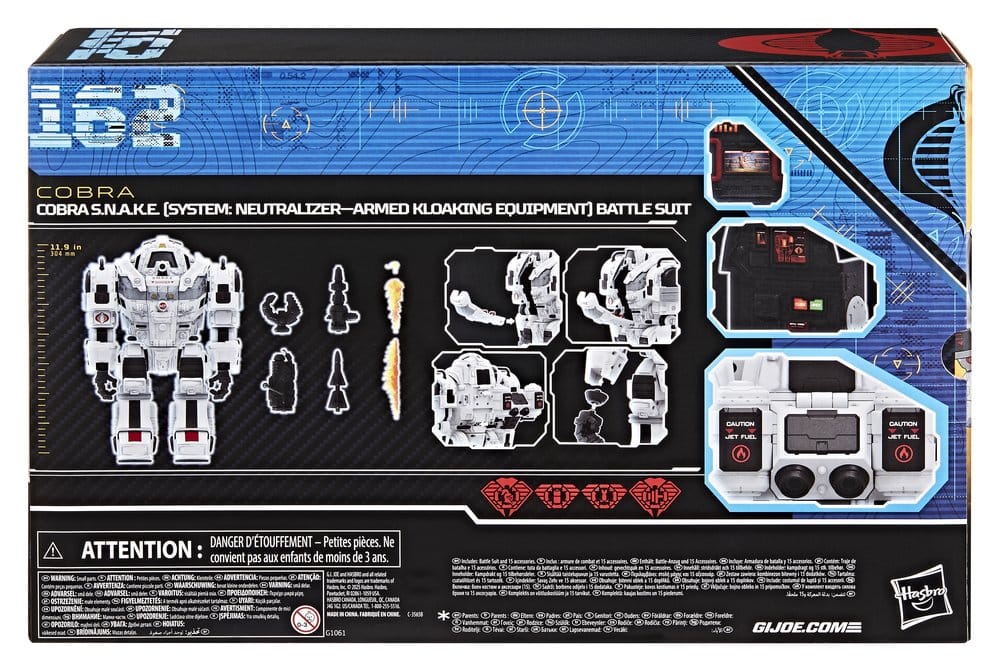 Hasbro G.I. Joe Classified Series Cobra S.N.A.K.E. Battle Suit #162 Actionfigur