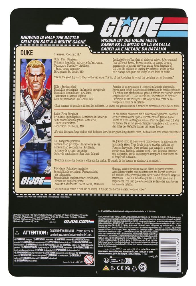 Hasbro G.I. Joe Classified Series Duke Retro Actionfigur