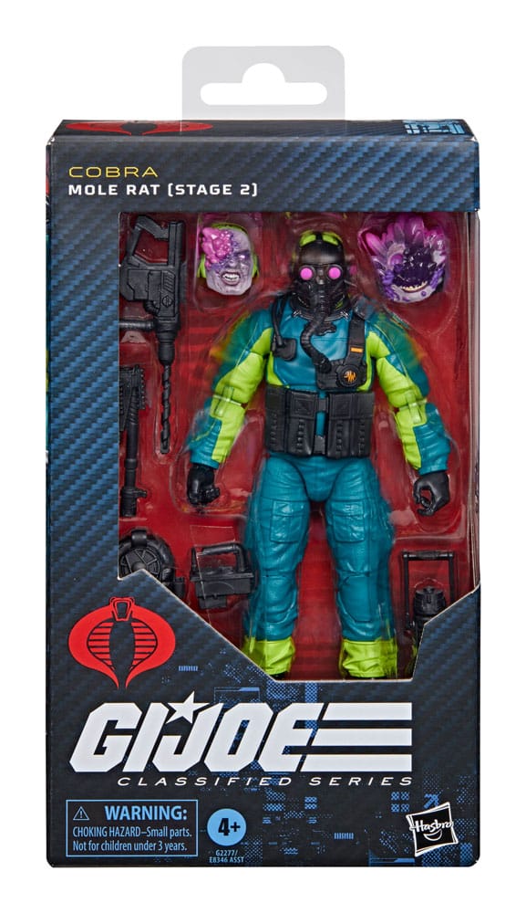 Hasbro G.i. Joe Classified Series Mole Rat Stage 2 Actionfigur