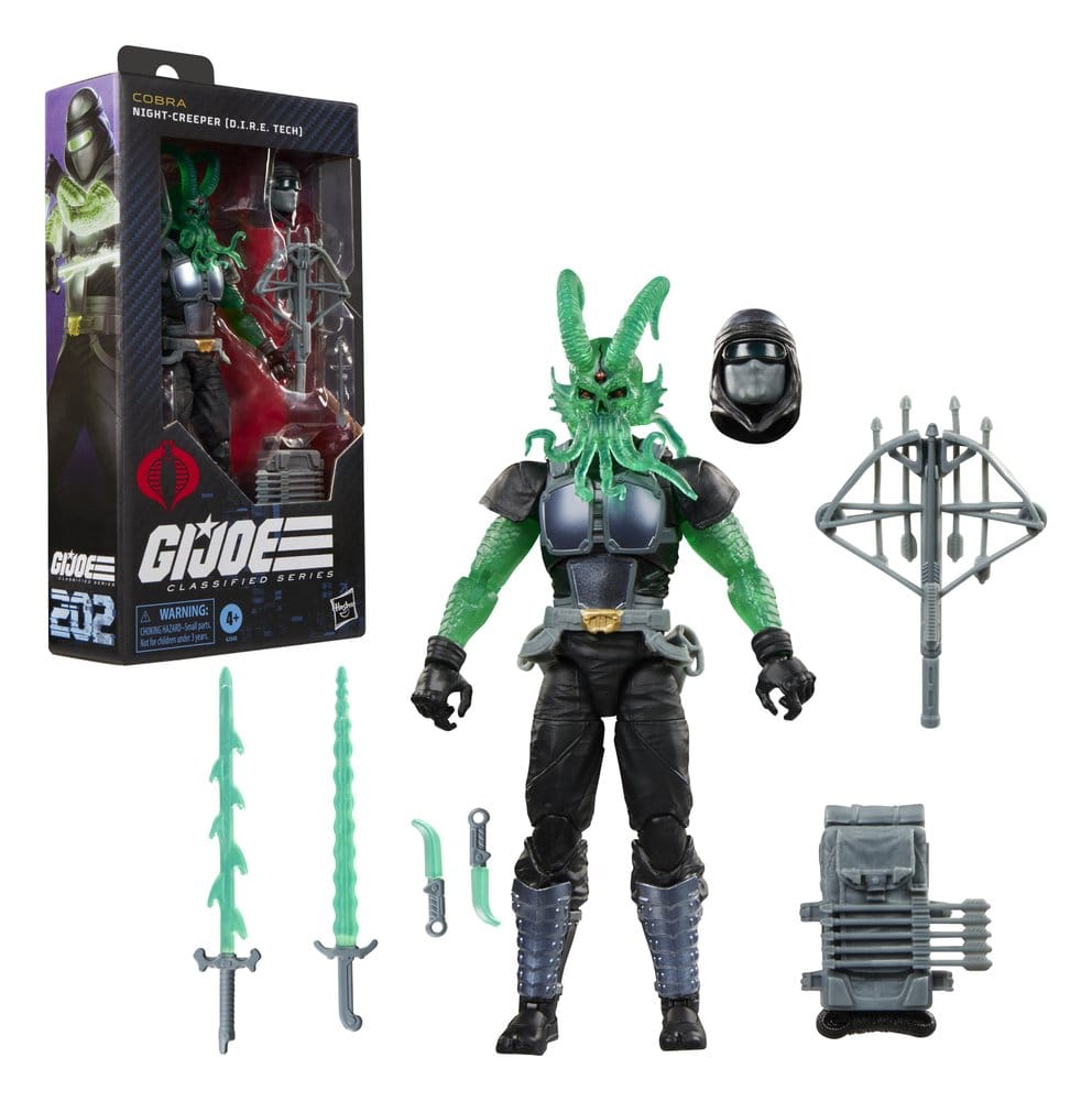 Hasbro G.I. Joe Classified Series Night-Creeper D.I.R.E. Tech Actionfigur