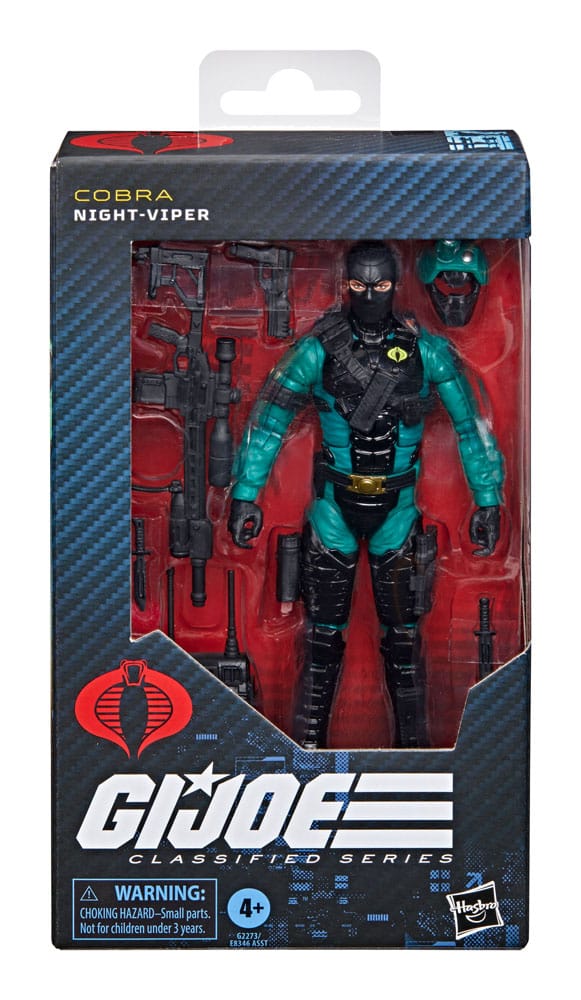 Hasbro G.I. Joe Classified Series Night-Viper Actionfigur