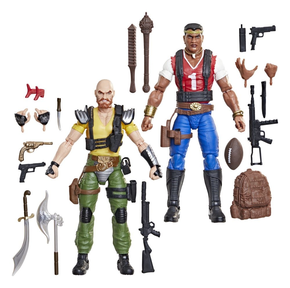 Hasbro G.I. Joe Classified Series Red Dog Taputapu Taurus Ayvazyan 2er-Pack Actionfiguren