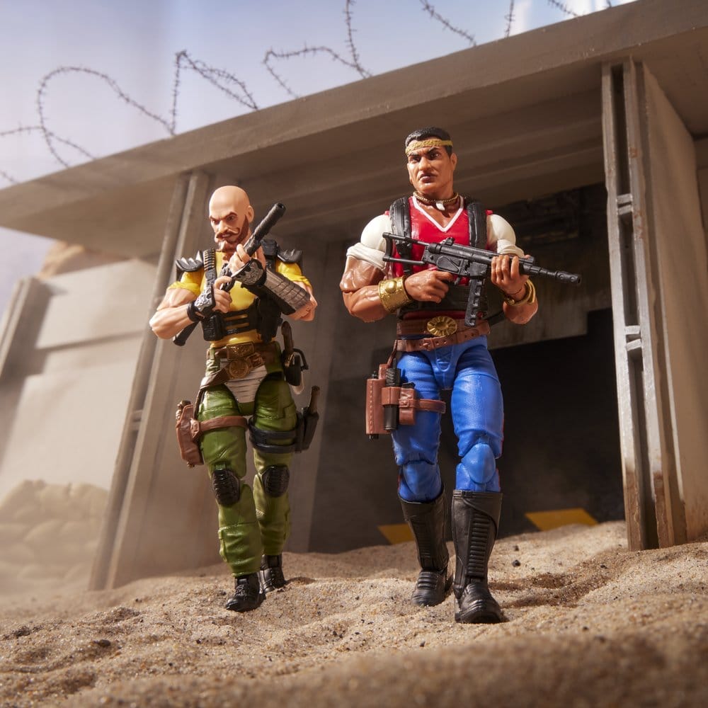 Hasbro G.I. Joe Classified Series Red Dog Taputapu Taurus Ayvazyan 2er-Pack Actionfiguren