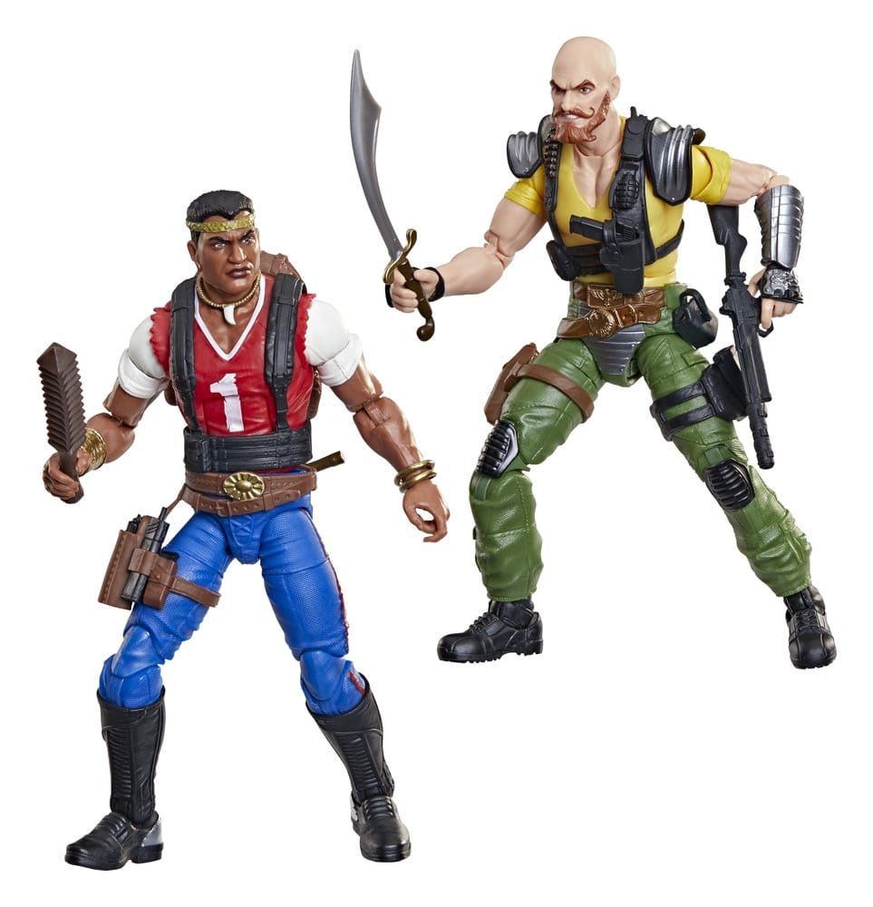Hasbro G.I. Joe Classified Series Red Dog Taputapu Taurus Ayvazyan 2er-Pack Actionfiguren