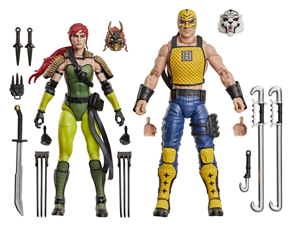Hasbro G I Joe Classified Series Scarlett T Jbang Ninja Force 2er-Pack Actionfiguren