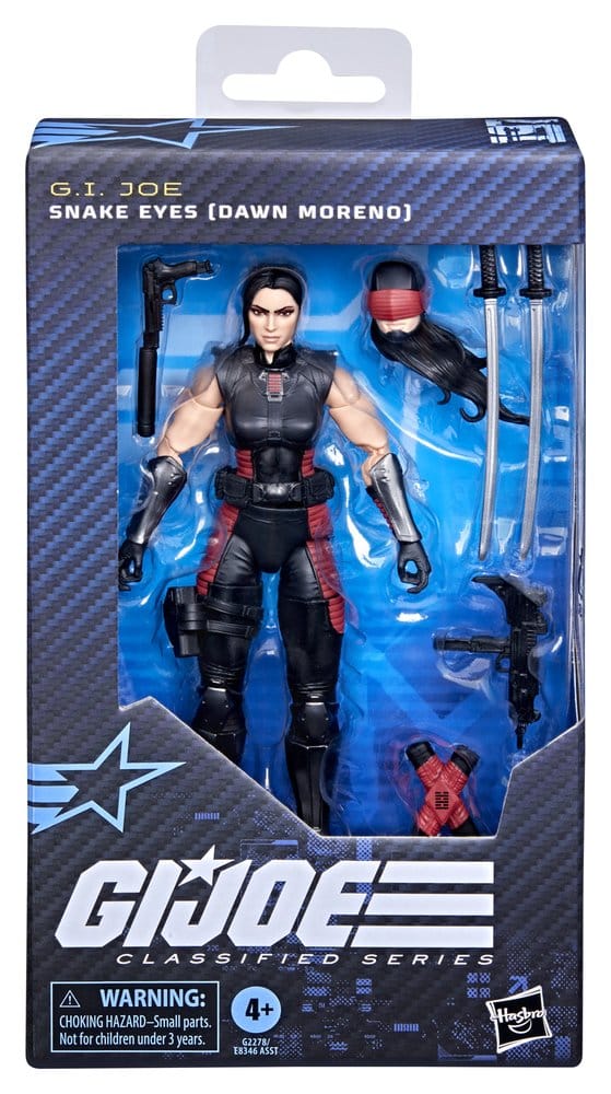 Hasbro G.I. Joe Classified Series Snake Eyes Dawn Moreno Actionfigur