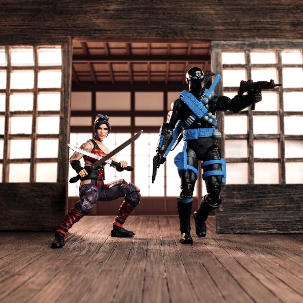 Hasbro G.I. Joe Classified Series Snake Eyes & Kim "Jinx" Arashikage 2er-Pack Actionfiguren