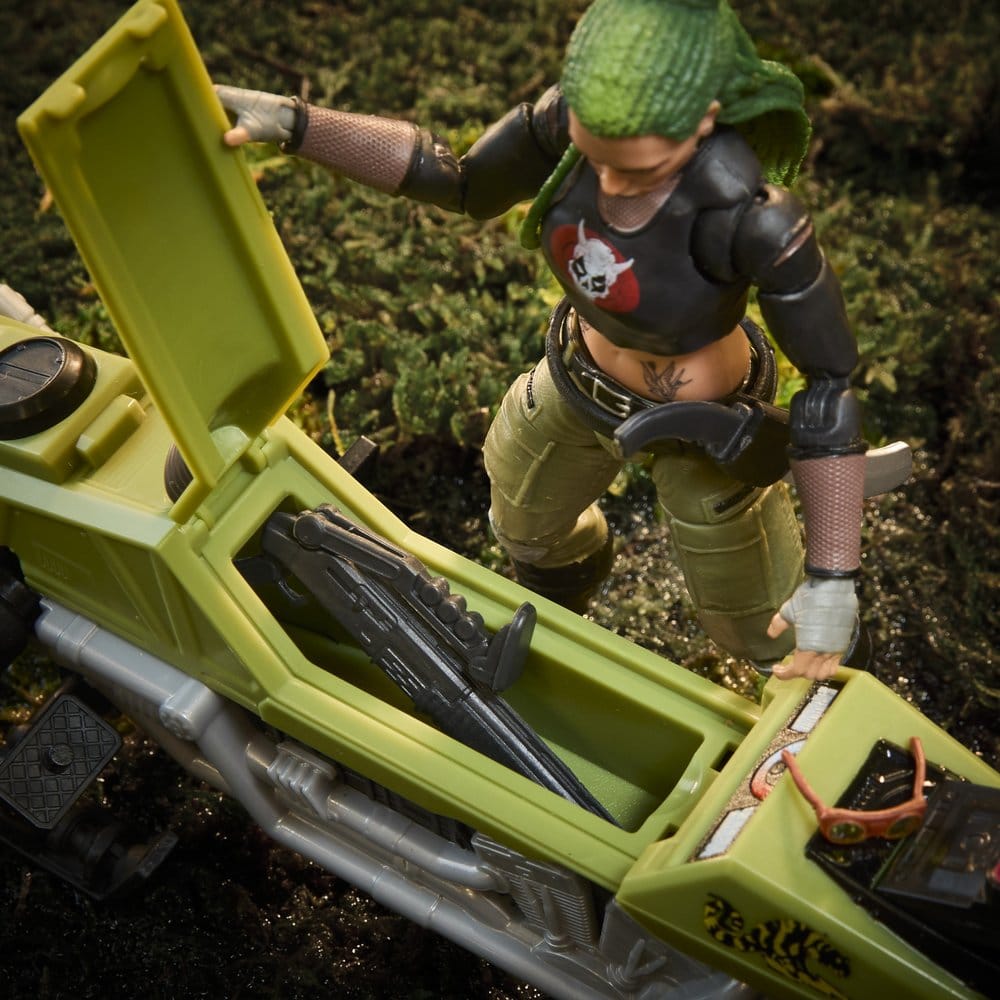 Hasbro G.I. Joe Classified Series Zanya Und Dreadnok Chameleon Swamp Skier Fahrzeug Actionfigur