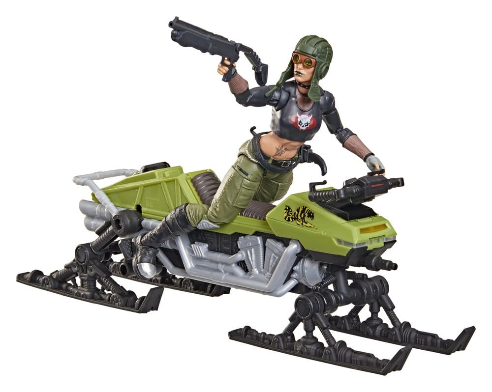 Hasbro G.I. Joe Classified Series Zanya Und Dreadnok Chameleon Swamp Skier Fahrzeug Actionfigur