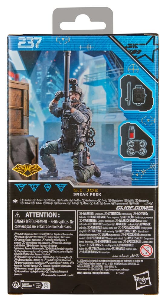 Hasbro G.I. Joe Night Force Sneak Peek Classified Series Actionfigur