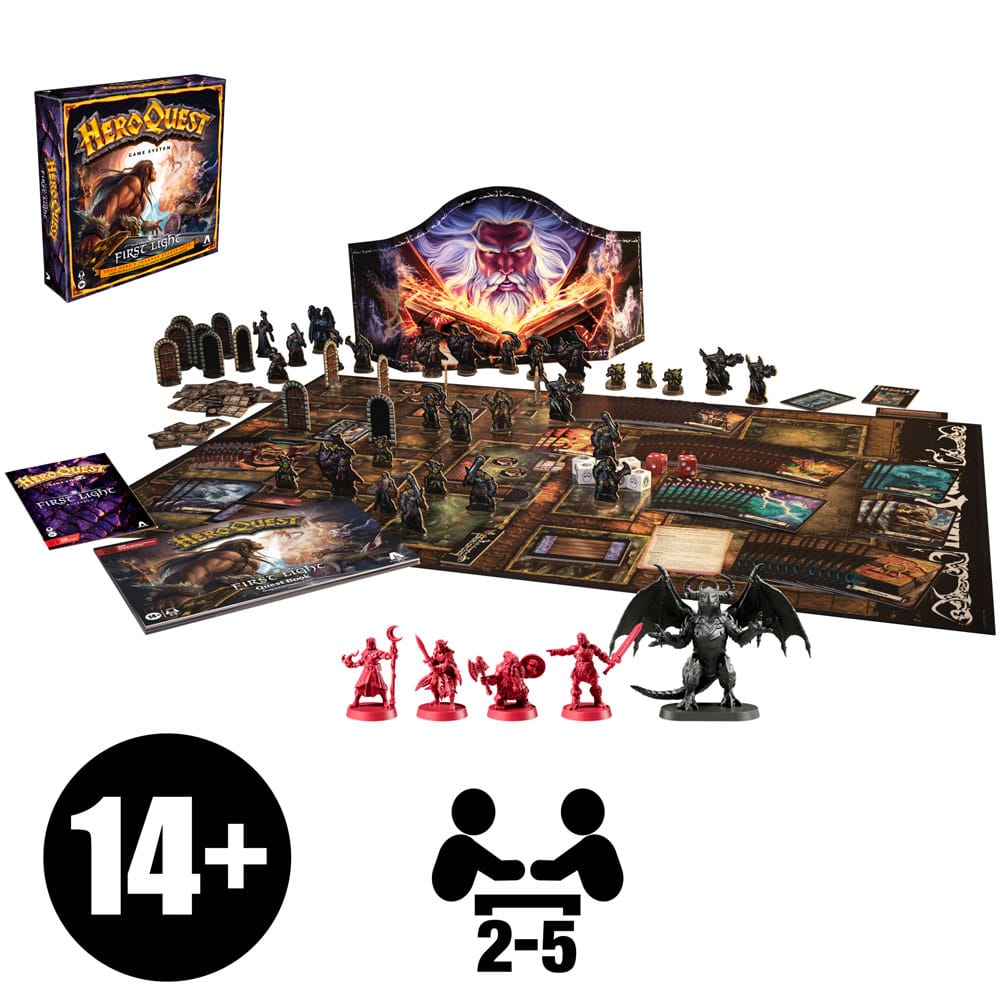 Hasbro HeroQuest First Light *Englische Version* Brettspiel