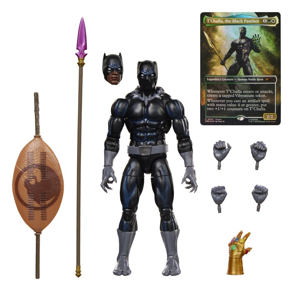 Hasbro Magic The Gathering Marvel Super Heroes Black Panther Marvel Legends Actionfigur