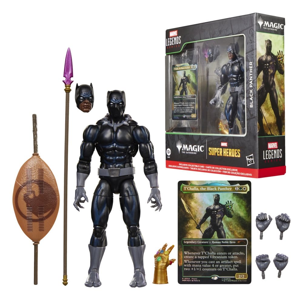 Hasbro Magic The Gathering Marvel Super Heroes Black Panther Marvel Legends Actionfigur
