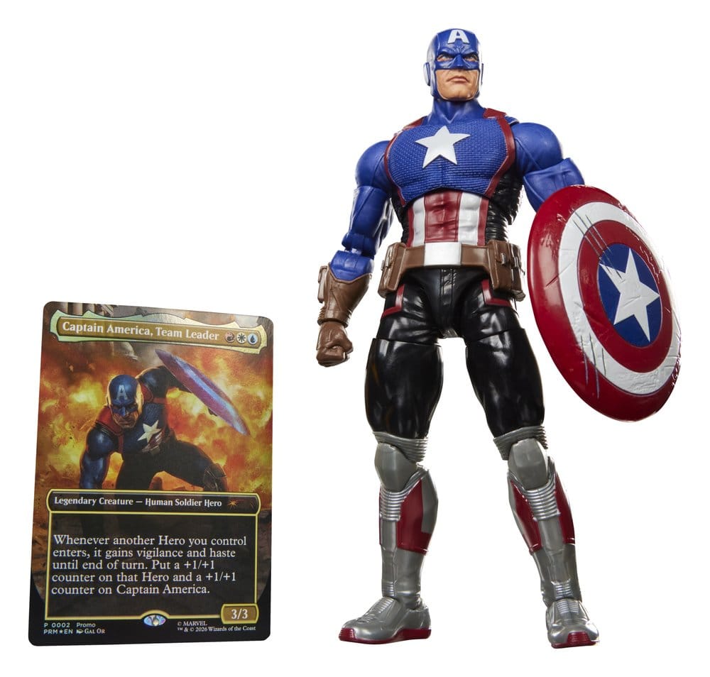 Hasbro Magic The Gathering Marvel Super Heroes Captain America (Avengers Twilight) Legends Actionfigur