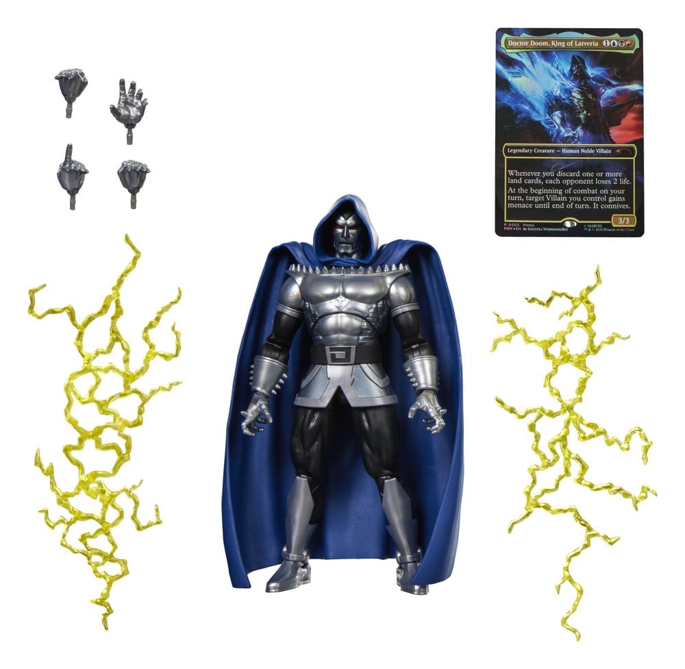 Hasbro Magic The Gathering Marvel Super Heroes Doctor Doom 2099 Legends Actionfigur