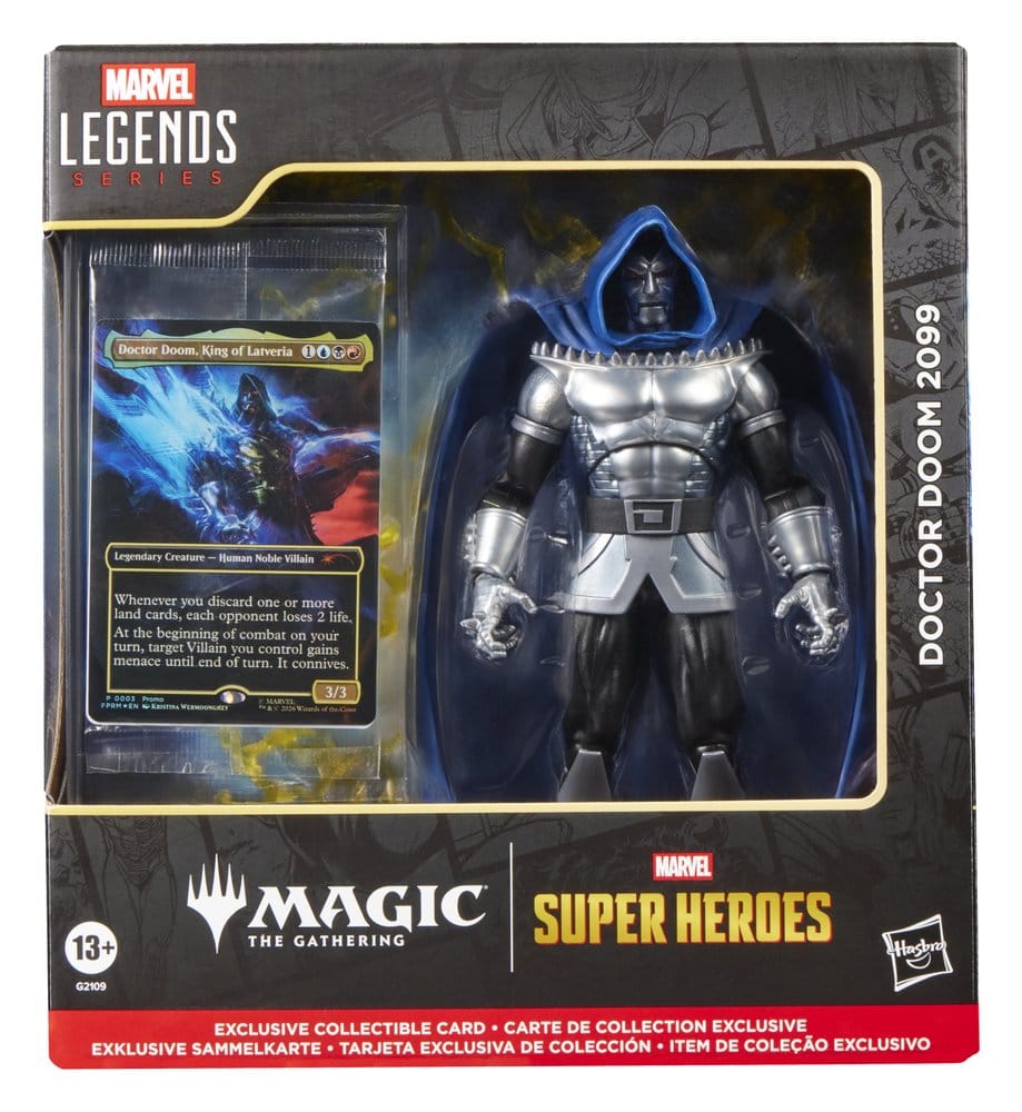 Hasbro Magic The Gathering Marvel Super Heroes Doctor Doom 2099 Legends Actionfigur