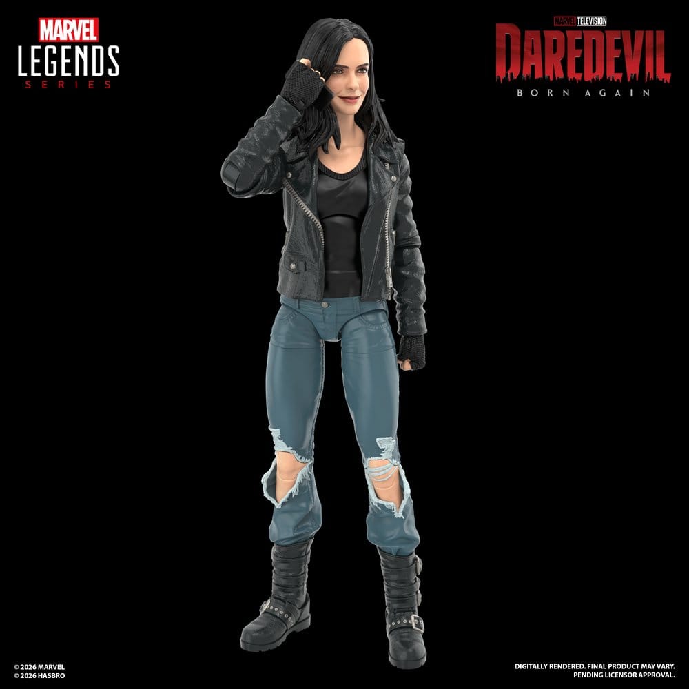 Hasbro Marvel Daredevil Born Again Marvel Legends Daredevil Jessica Jones 2er-Pack Actionfigur