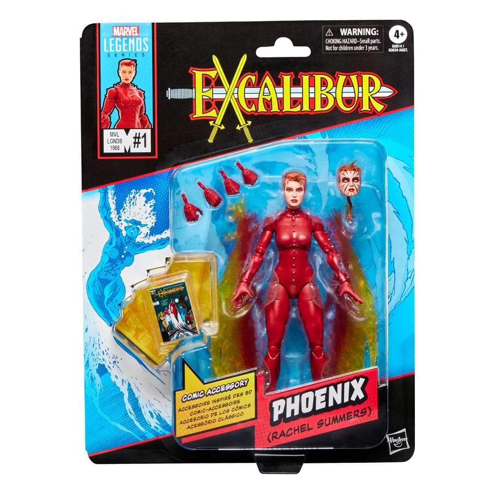 Hasbro Marvel Excalibur Phoenix (Rachel Summers) Legends Actionfigur