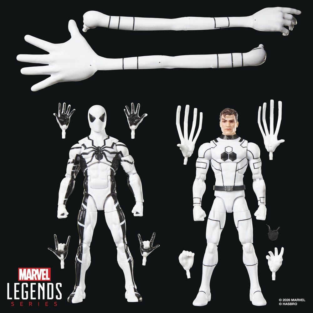 Hasbro Marvel Future Foundation Mister Fantastic & Spider-Man Legends 2er-Pack Actionfiguren