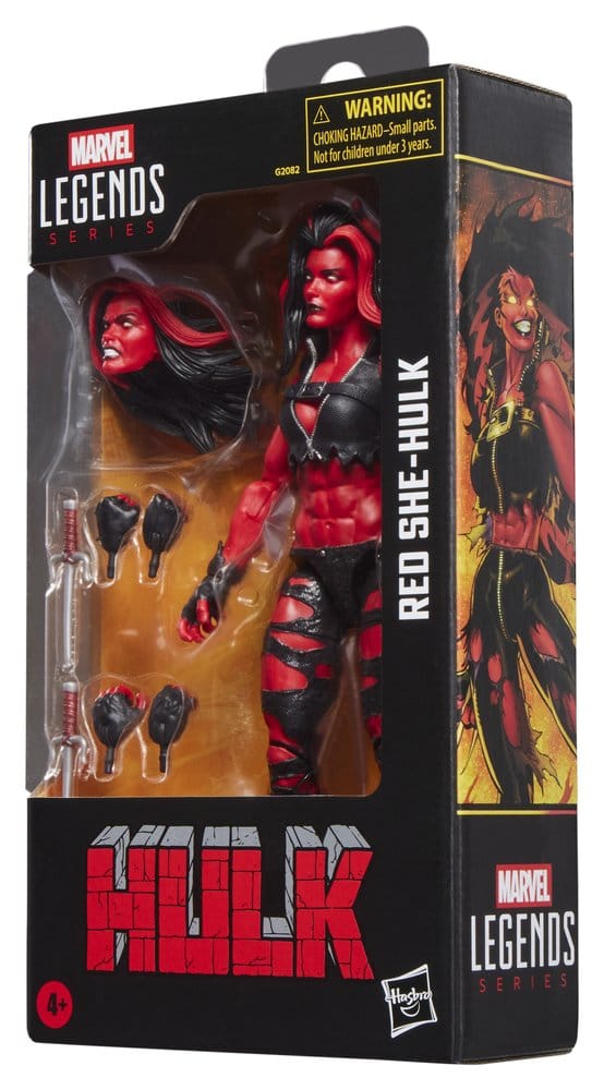 Hasbro Marvel Hulk Marvel Legends Red She-Hulk Actionfigur