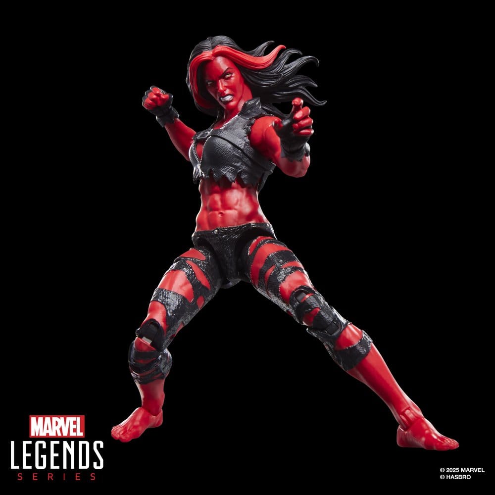 Hasbro Marvel Hulk Marvel Legends Red She-Hulk Actionfigur
