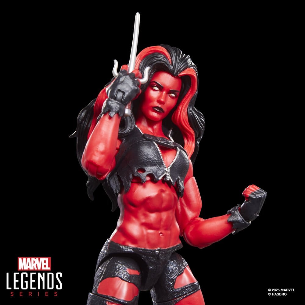 Hasbro Marvel Hulk Marvel Legends Red She-Hulk Actionfigur