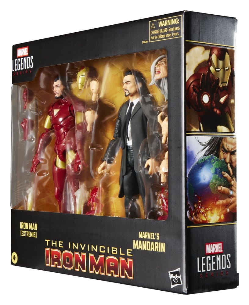 Hasbro Marvel Iron Man (Extremis) & Marvel’s Mandarin Marvel Legends 2er-Pack Actionfiguren