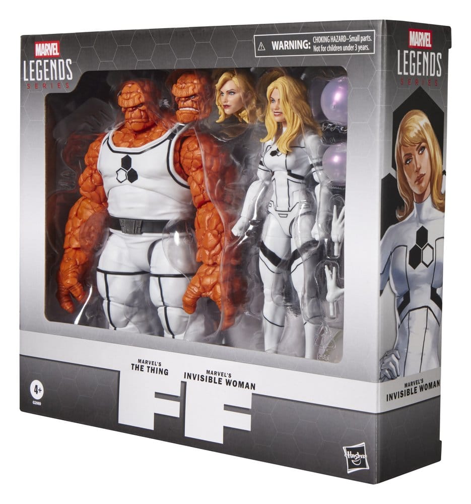 Hasbro Marvel Legends Future Foundation The Thing & Invisible Woman 2er-Pack Actionfiguren